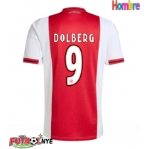 Camiseta Ajax Kasper Dolberg #9 Primera Equipación 2025-26 manga corta